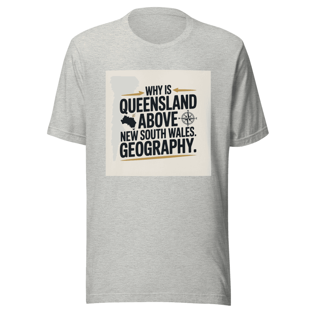 Why Is Queensland Above New South Wales? Geography. in Athletic Heather