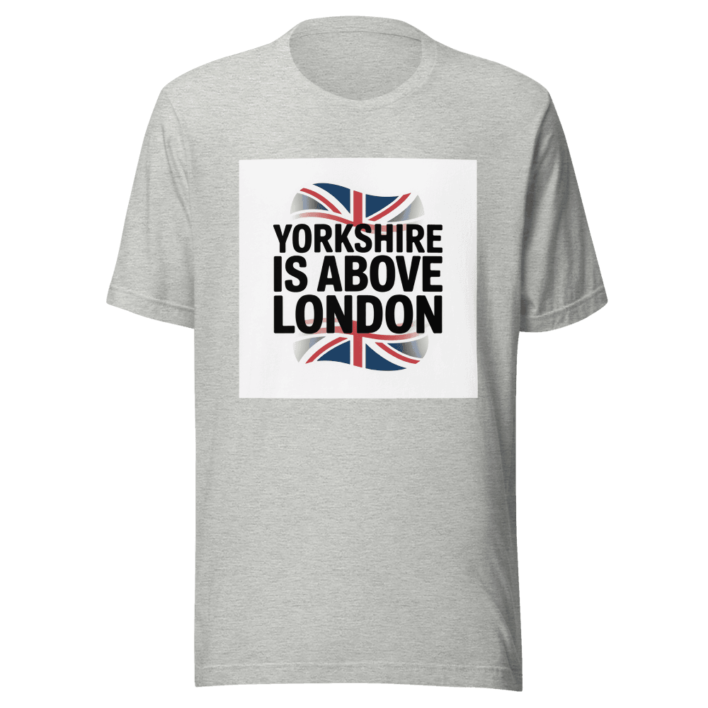 Yorkshire is above London in Athletic Heather