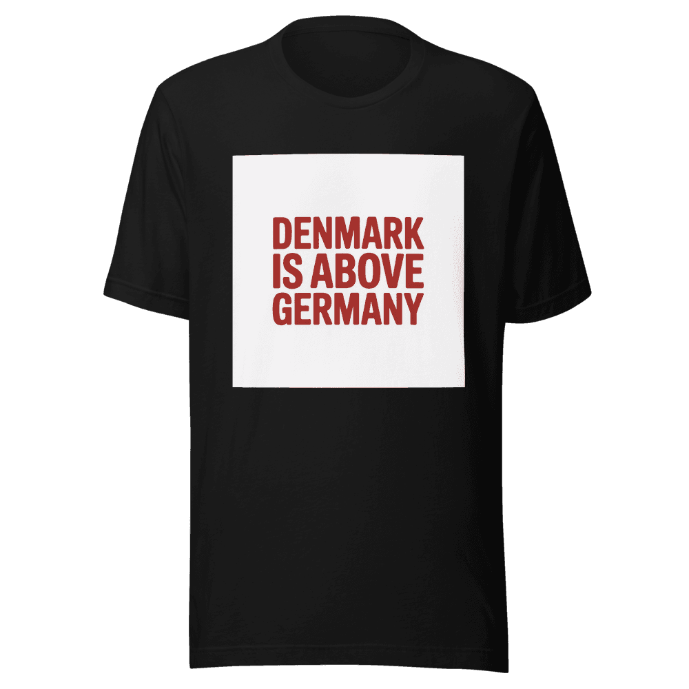 Denmark is above Germany in Black