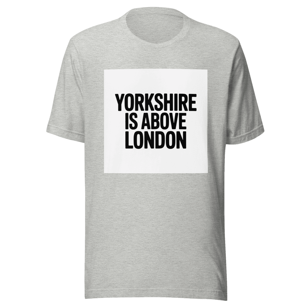 Yorkshire is above London in Athletic Heather