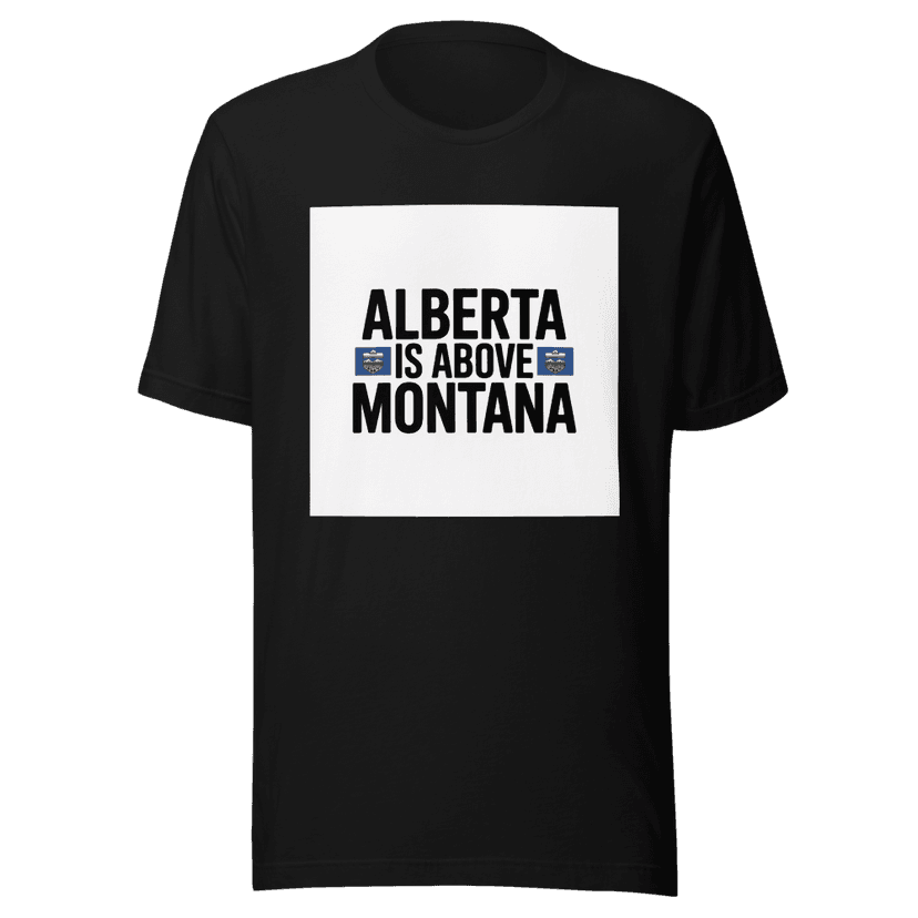 Alberta is above Montana